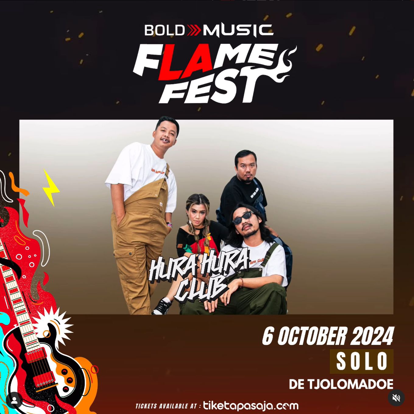 Hura Hura Club siap guncang Flamefest Solo